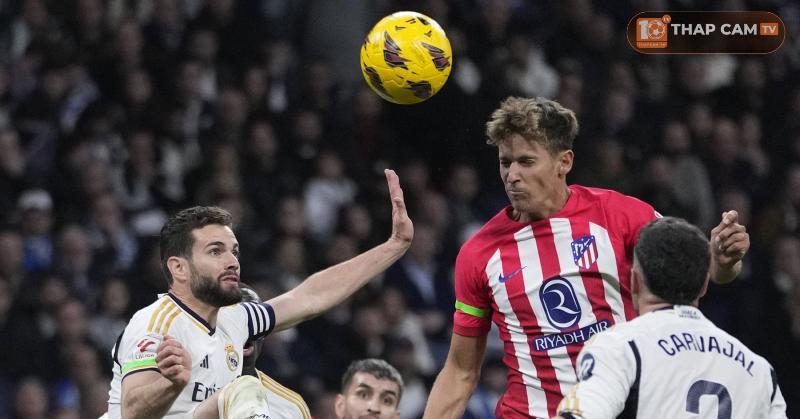 Real Madrid đấu với Atletico Madrid