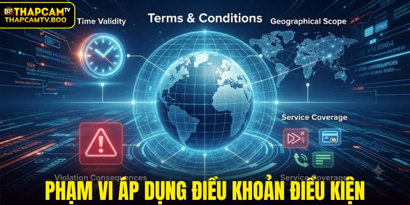 Phạm vi áp dụng điều khoản điều kiện THAPCAMTV