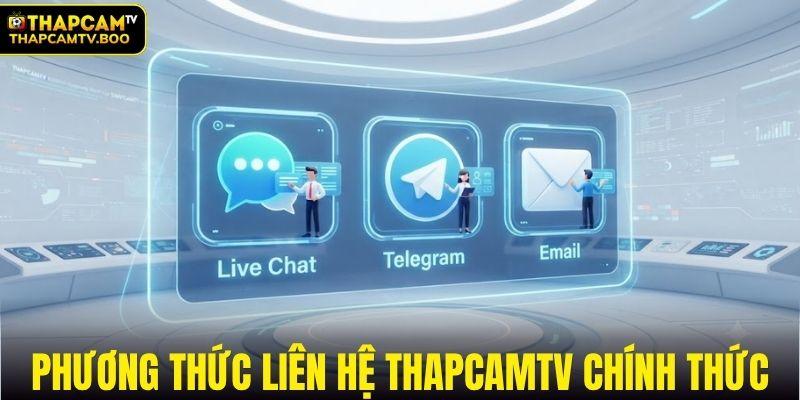 Phương thức liên hệ THAPCAMTV chính thức